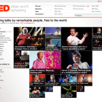 TED.com homepage